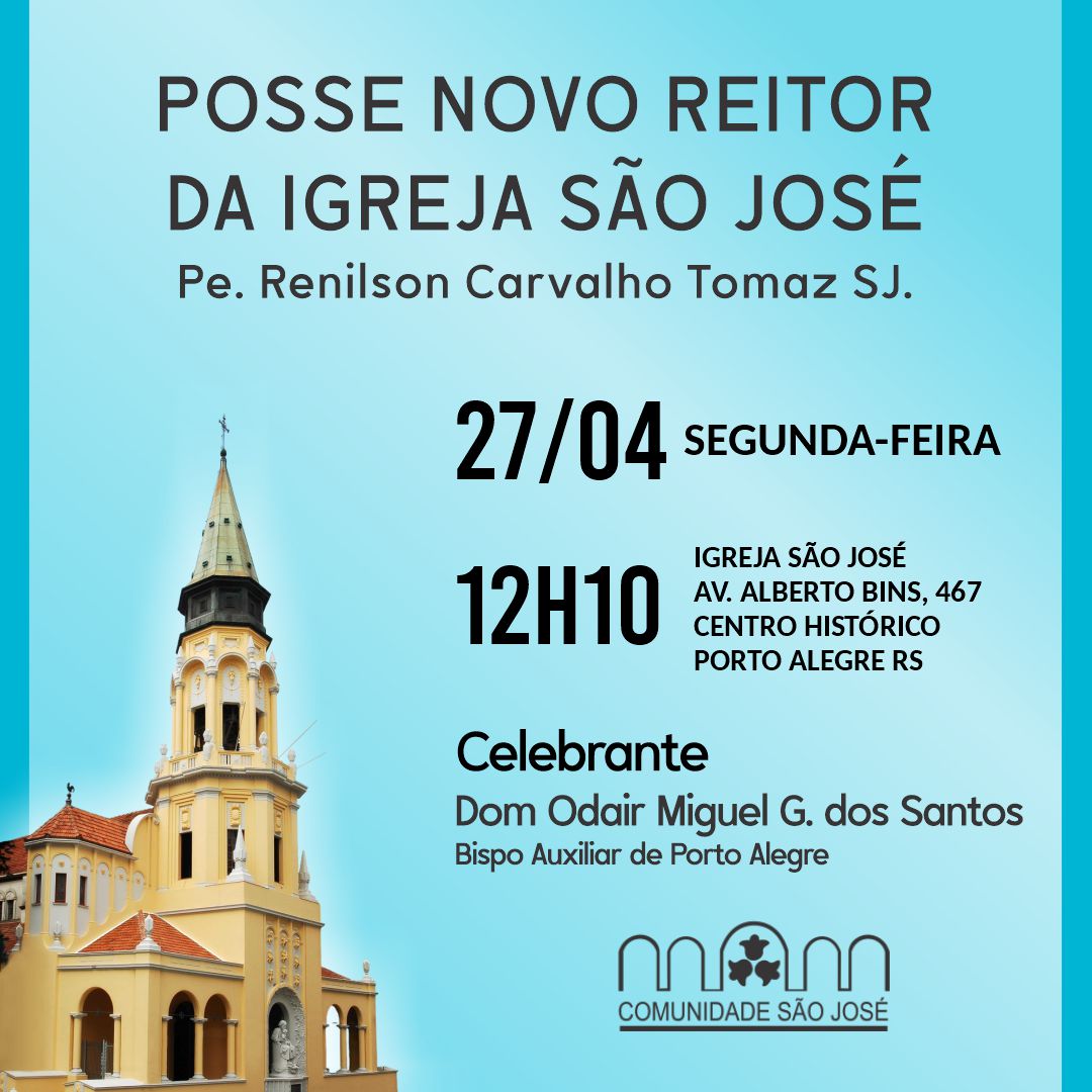 POSSE NOVO REITOR DA IGREJA SÃO JOSÉ